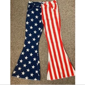American Flag Jeans